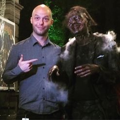 Pablo Guisa y Ted Geoghegan, director de We Are Still Here.